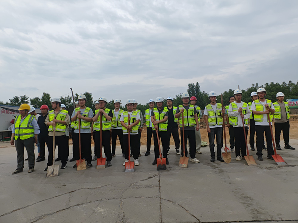 鄭州市建設(shè)投資集團(tuán)第六十七高級(jí)中學(xué)項(xiàng)目防汛演練簡報(bào)